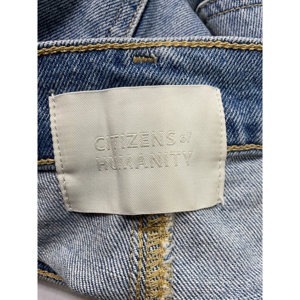 Citizens Of Humanity 'Beatnik' Blue Mini Skirt Size 28 - Picture 4 of 5